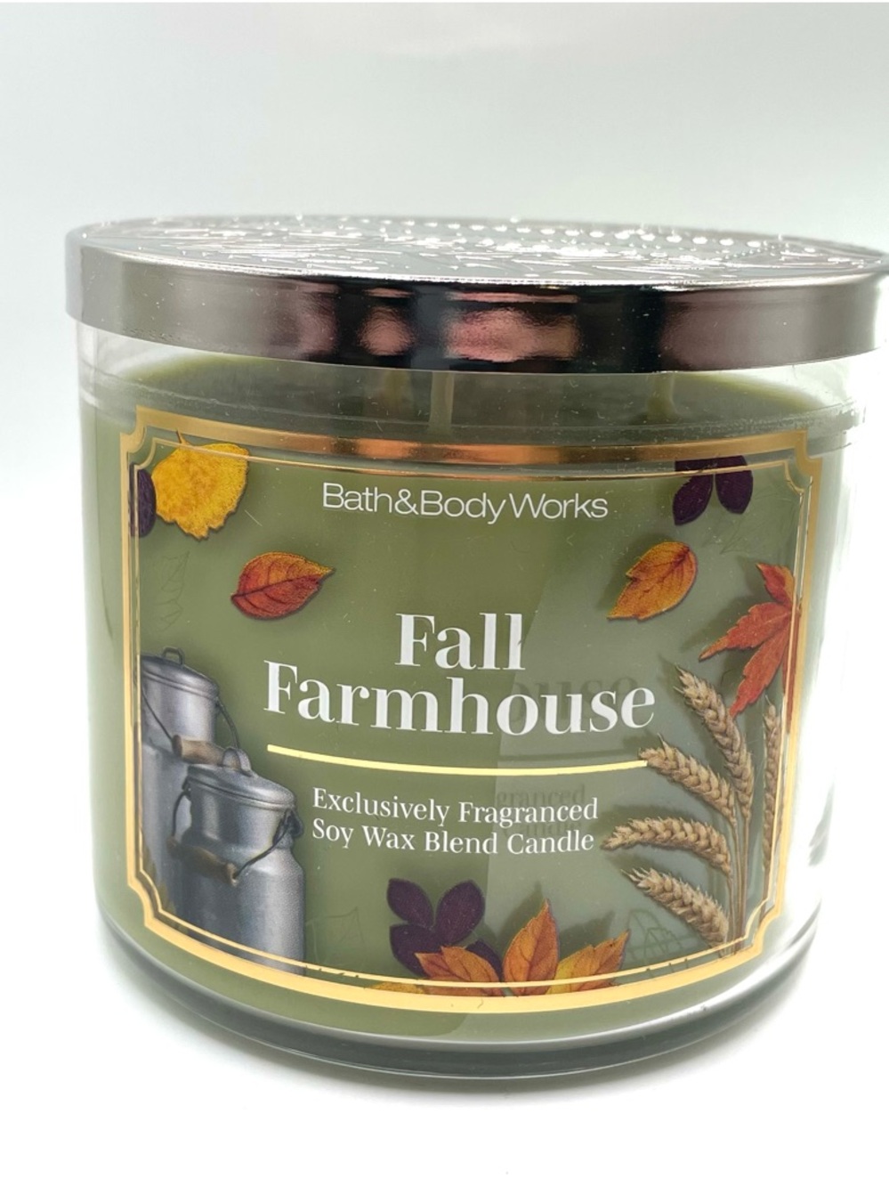 Bath & Body Works 3-Wick Candle- Fall Farmhouse (14.5 oz)